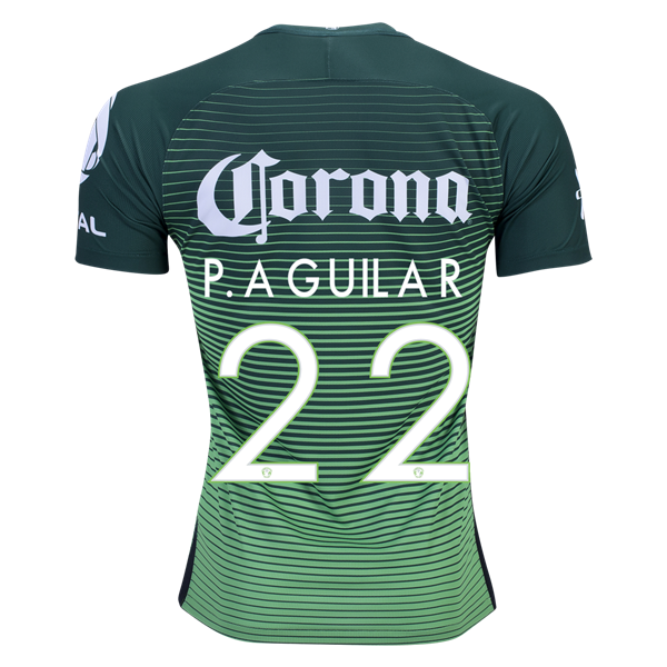2017-18 Club America Paul Aguilar 22 Third Soccer Jersey